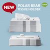 Polar bear tissue holder paper box
